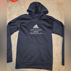Adidas Black Hoodie with Logo